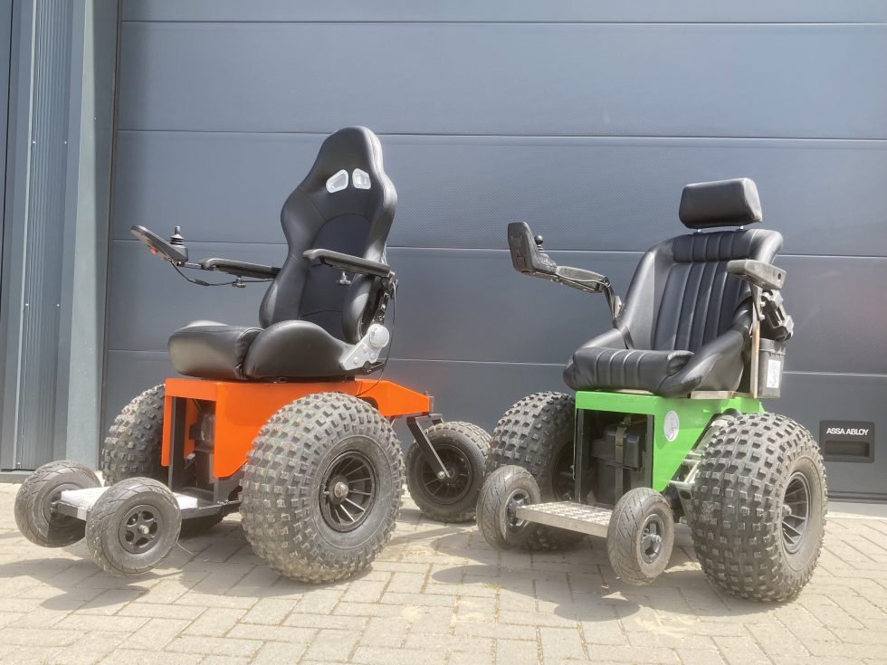 Custom all terrain off road wheelchair. Off Road Solutions