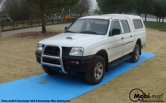Mobi-Deck als parkeerplaats