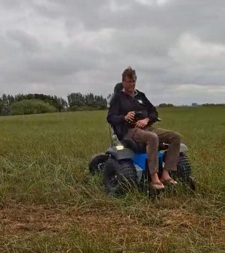 Testen Meriete 2.0 in gras